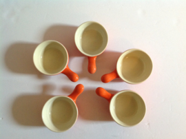 Set party-/sausbakjes. 70’s.