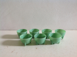Set van 7 Eierdopjes.