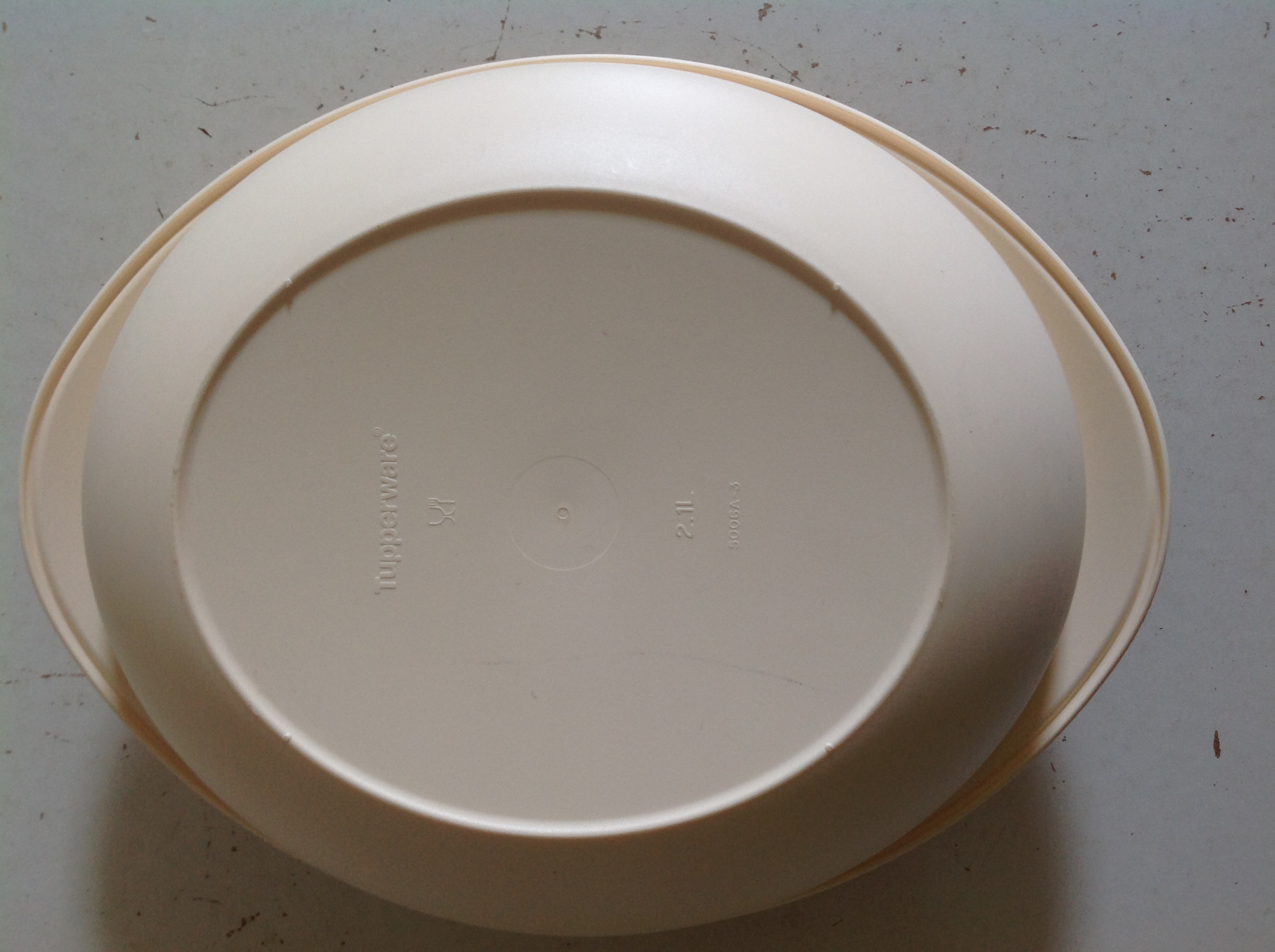 Isoleerschaal. Tupperware.