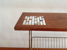 Lectuurbak / bijzettafel. Jaren 60 / 70.