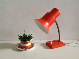 Bureaulamp. Oranje.