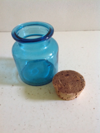 Voorraad pot. Glas.