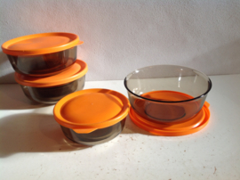 Set schalen. Glas. Luminarc.