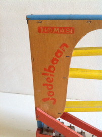 Knikkerbaan. Hout. 60's.