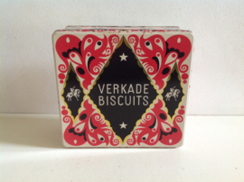 Blik. Verkade’s biscuits.