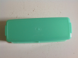 Opbergbak met lekrooster. Tupperware.