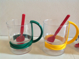 Theeglazen. Set. 70’s
