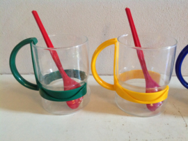 Theeglazen. Set. 70’s