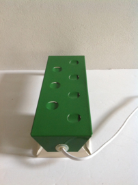 Bed- leeslampje. Groen.