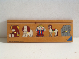 Inlegpuzzel. Dieren.