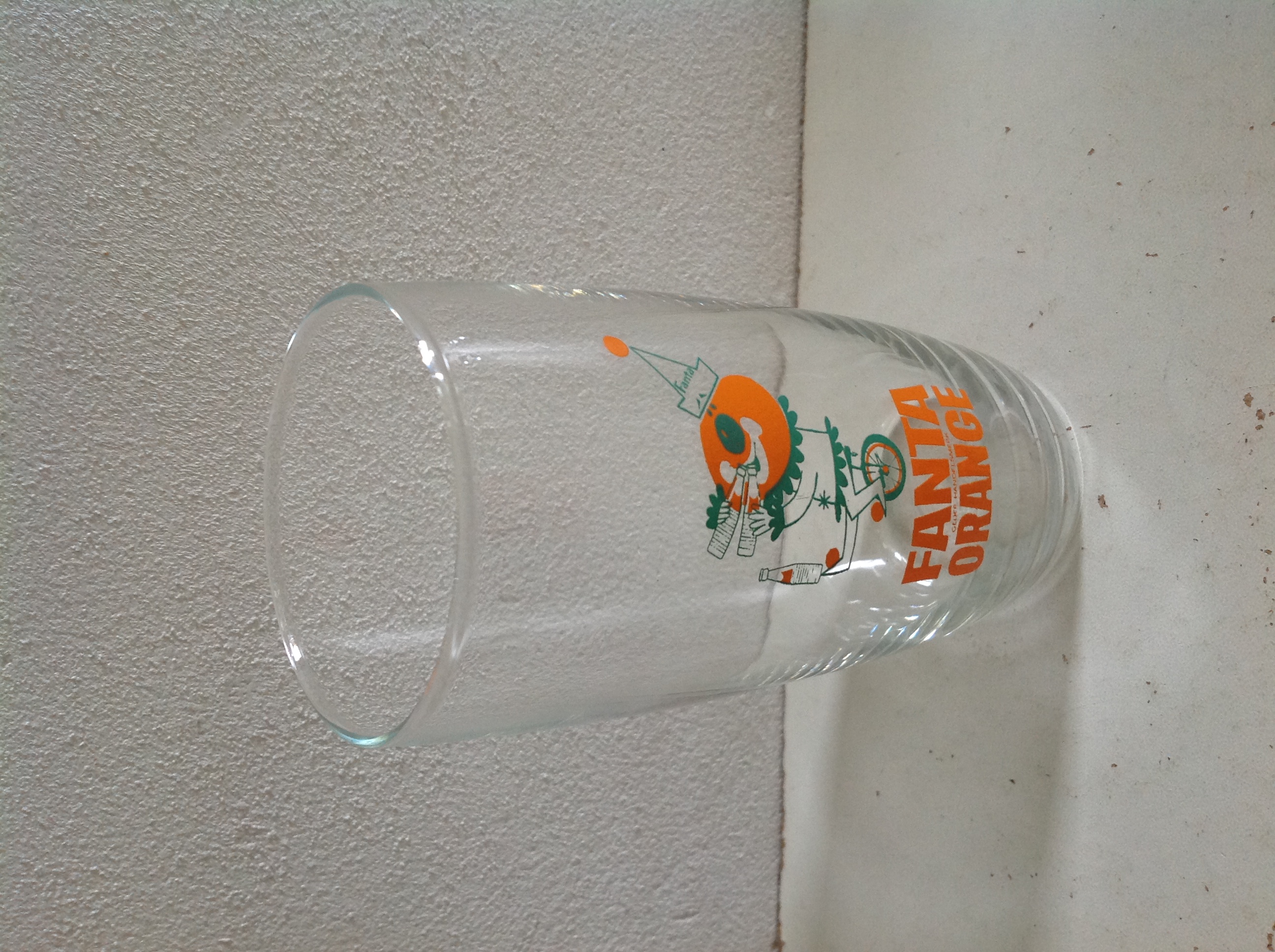 Set glazen. Fanta.
