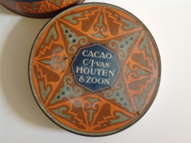 Cacaoblik. Van Houten.