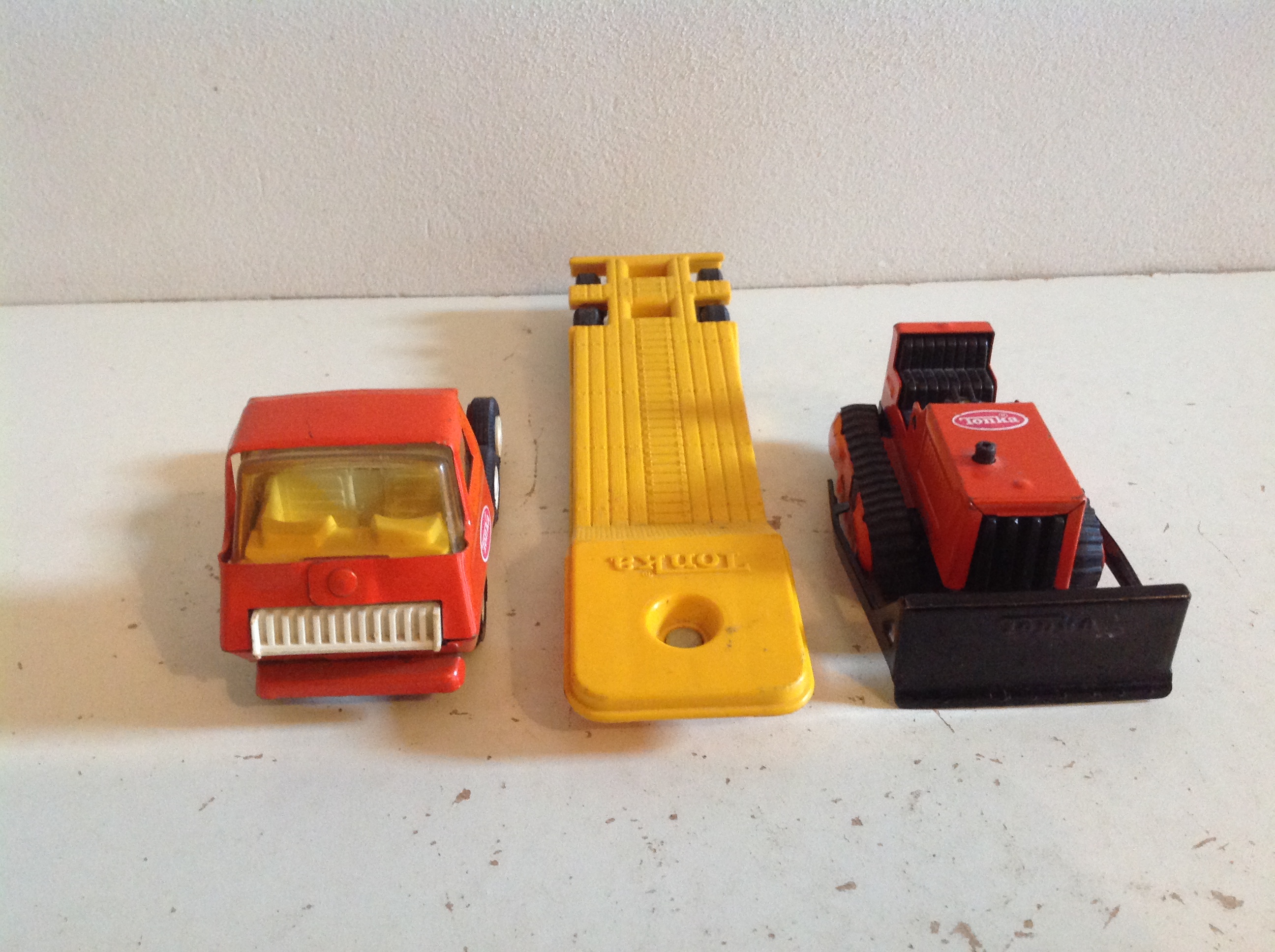 Tonka. Truck met oplegger.