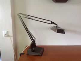 Grote bureau-/werklamp. XL. 70-/80's.