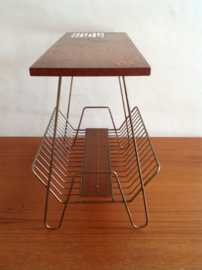 Lectuurbak / bijzettafel. Jaren 60 / 70.