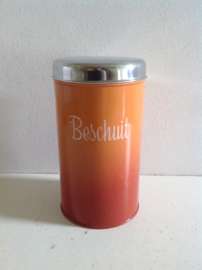 Beschuitblik. Oud oranje.