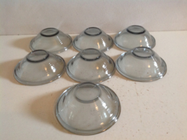 Set schalen. Glas.