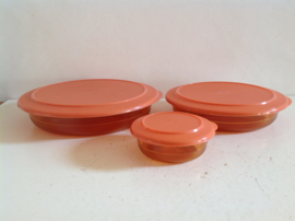Tupperware. Set schalen.