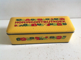 Honingontbijtkoek blik. Verkade.