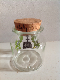 Voorraad pot. Glas.