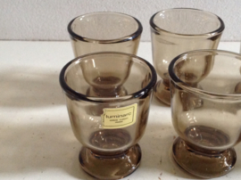 Set borrelglaasjes. Arcoroc.