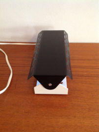 Bed- leeslampje. Zwart. G&G.