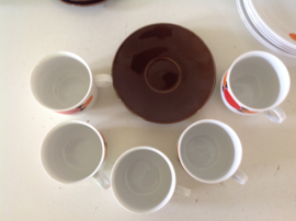 Koffie/theeservies. 60’s.