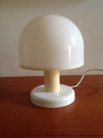 Champignon lamp. Wit.