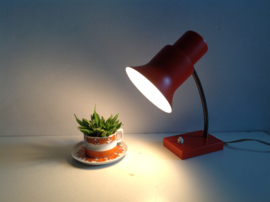 Bureaulamp. Oranje.