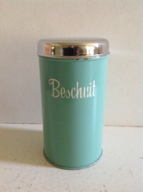 Beschuitblik. Oud groen.