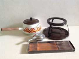 Emaille fondue set. Brabantia.