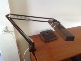 Grote bureau-/werklamp. XL. 70-/80's.