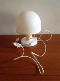 Champignon lamp. Wit.