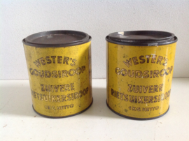 Stroopblik. Wester’s Goudsiroop.