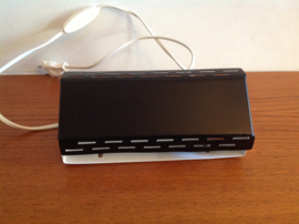 Bed- leeslampje. Zwart. G&G.