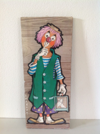 Wanddecoratie. Clown. Jaren 60/70.