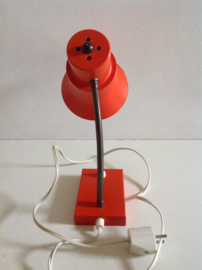 Bureaulamp. Oranje.