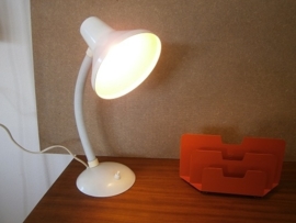 Bureaulamp. Wit.