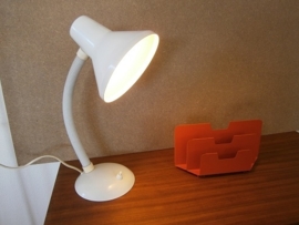 Bureaulamp. Wit.