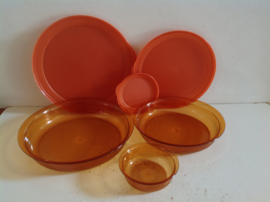 Tupperware. Set schalen.