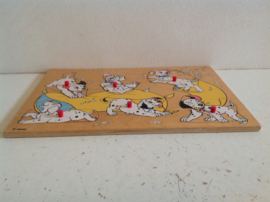 Inlegpuzzel. Dalmatiërs. Disney.