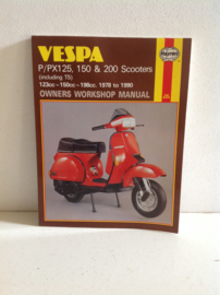 Vespa. werkplaatsboek.