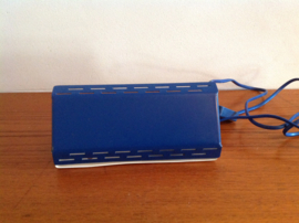 Bed- leeslampje. Blauw. G&G.