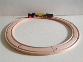 Basisset trein en rails. BRIO.