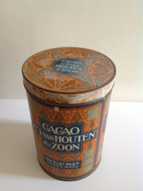 Cacaoblik. Van Houten.