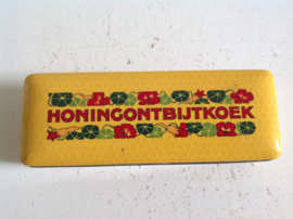 Honingontbijtkoek blik. Verkade.