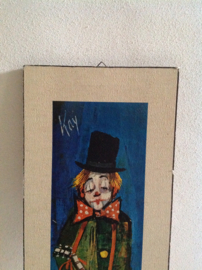 Wanddecoratie. Clown. Kay.