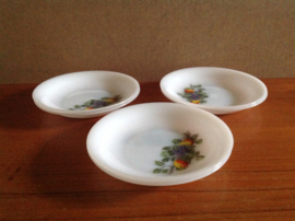 Arcopal. Diep bord. 21 cm. Fruits de France.