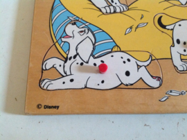 Inlegpuzzel. Dalmatiërs. Disney.