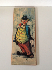 Decoratie. Clown. Jaren 70.